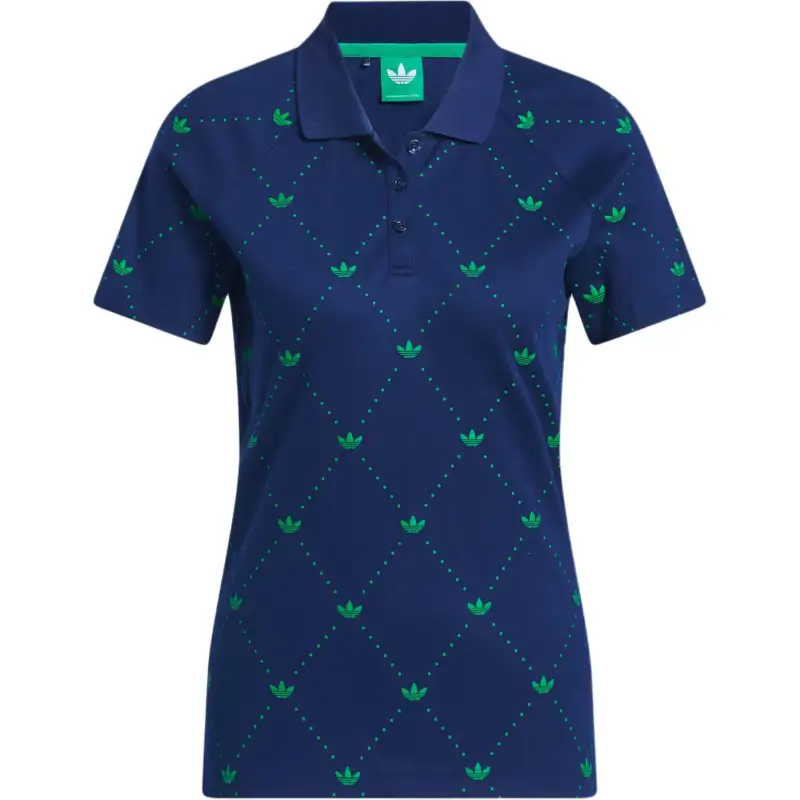 Adidas Originals Polo Shirt Japan Version Women's Midnight Indigo