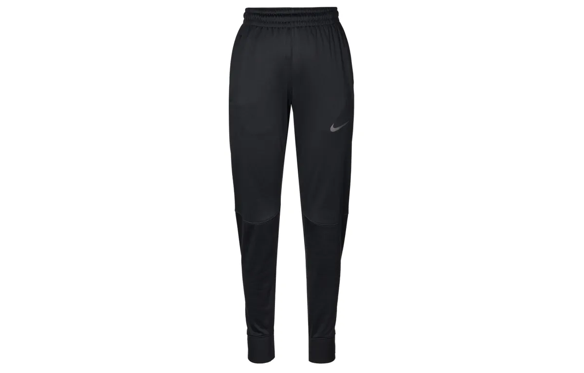 Nike Knitted Sweatpants Men's Black Moderate Cuffed Pants
