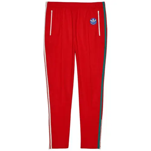 GUCCI X Adidas Cotton Jersey Sweatpants