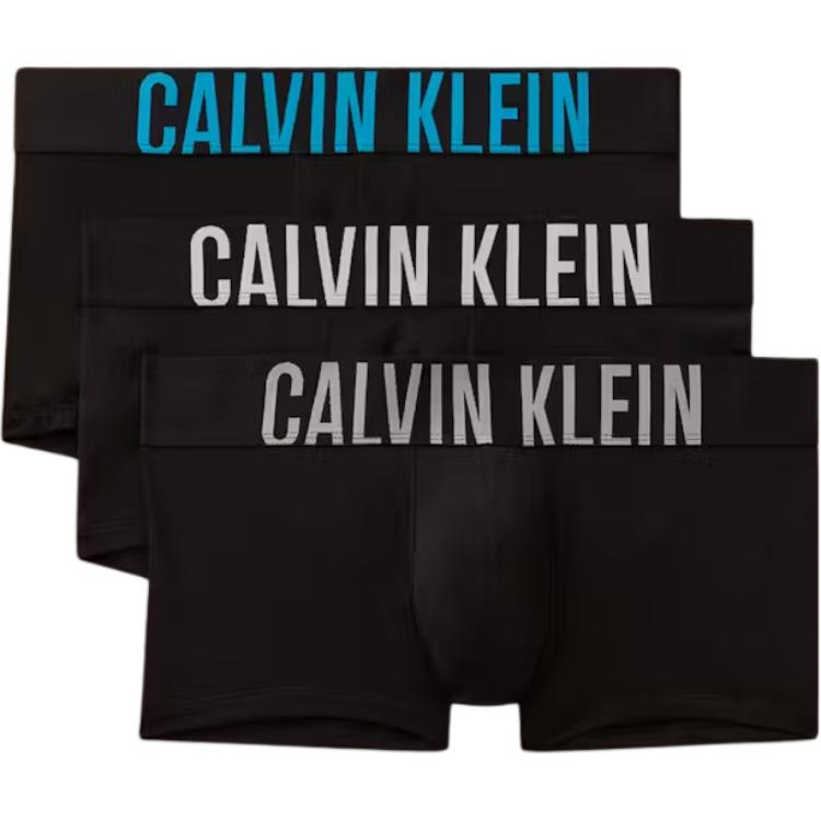 Мужские трусы CALVIN KLEIN (разноцветные, 3 штуки)