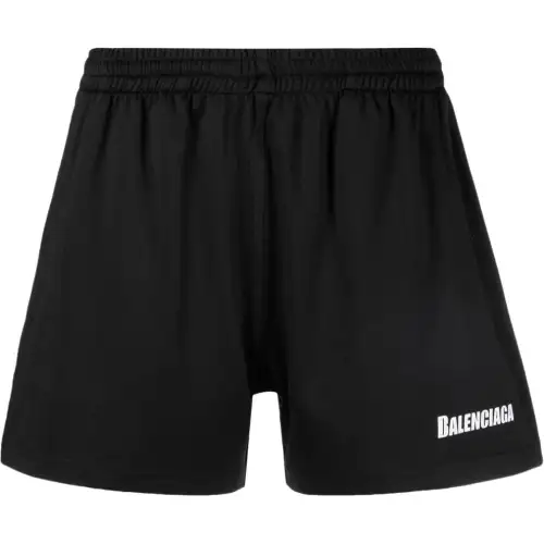 Balenciaga FW22 Beach Shorts Women's Black