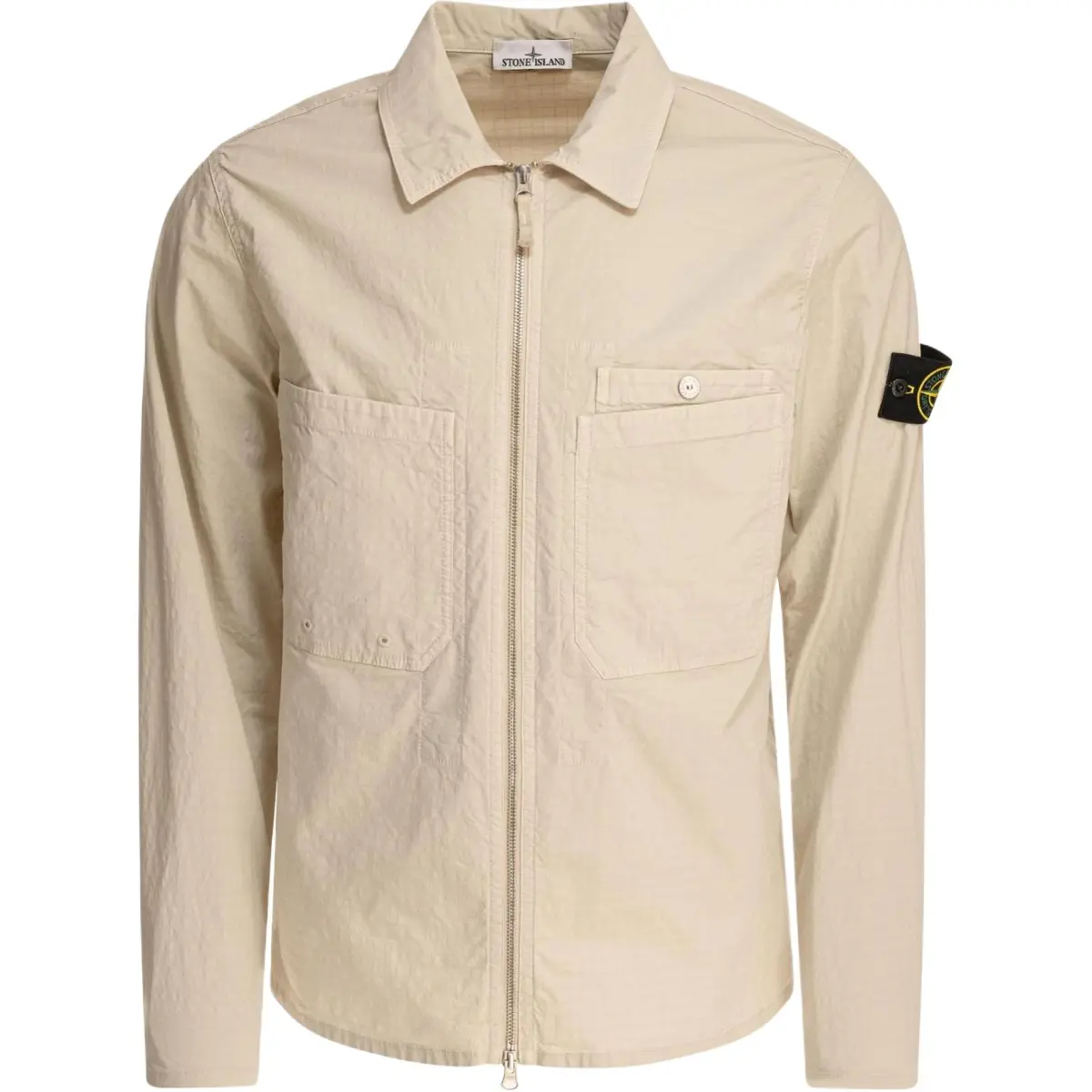 STONE ISLAND Long Sleeved Zipped Jacket