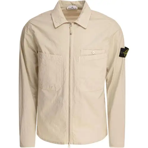 STONE ISLAND Long Sleeved Zipped Jacket