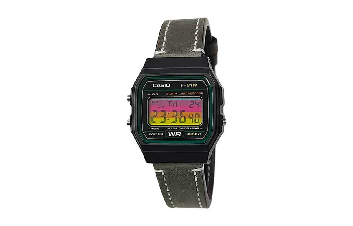 CASIO Custom Collection Quartz Movement Resin Strap Watch Women's Watch Black Dial