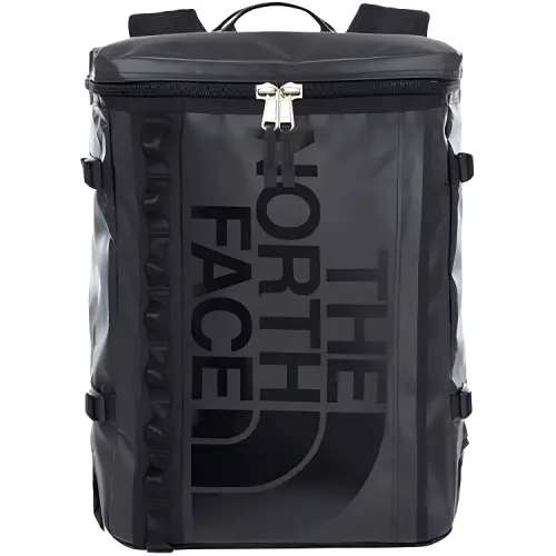 THE NORTH FACE 30L Backpack Double Shoulder Backpack Outdoor Bag Nylon Black/Purple Unisex