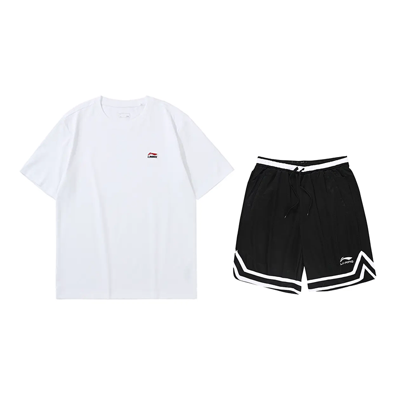 Li Ning Casual Sportswear Unisex White Black