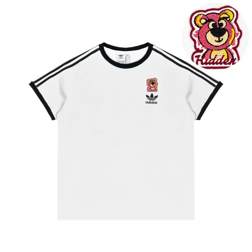 Adidas Originals 3 Stripe T Shirt Unisex White