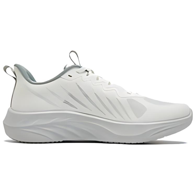 361° Slip Resistant And Breathable Low top Casual Running Shoes Men’s White Gray Green