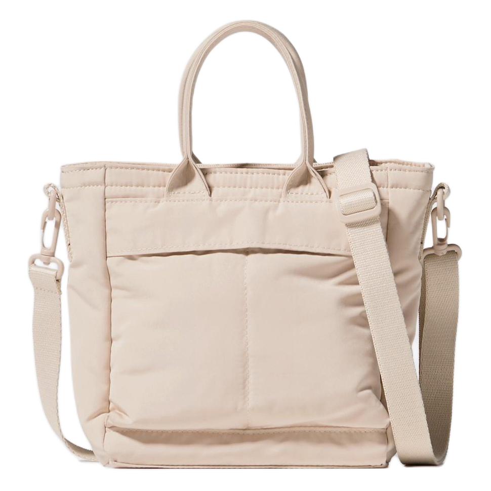 Женская сумка UNIQLO UNIQLO 2WAY 3L (бежевая)