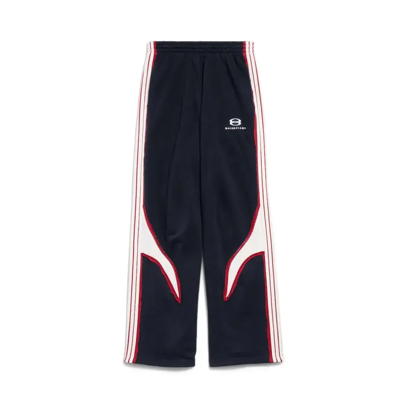 Balenciaga Knitted Sweatpants Loose Fit Men's Black
