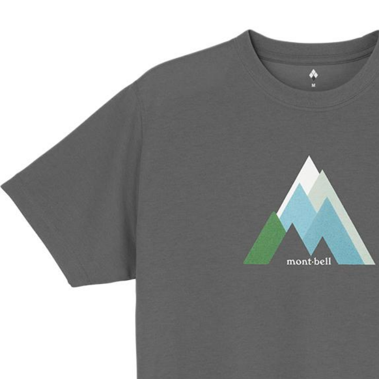 MONTBELL Quick Dry T Shirts Unisex