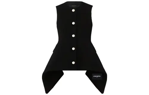 LOUIS VUITTON Vest Women's Black