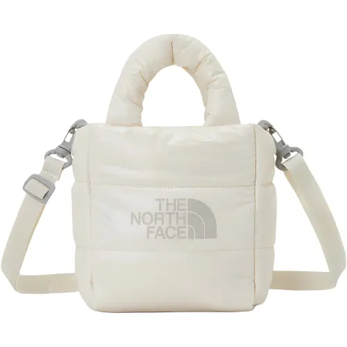THE NORTH FACE 1.4L Shoulder Bag, Crossbody Bag, Handbag Outdoor Bag Nylon Cream White Unisex