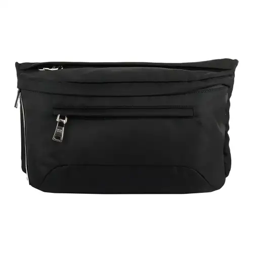 PRADA Fabric Fanny Pack Men's Black