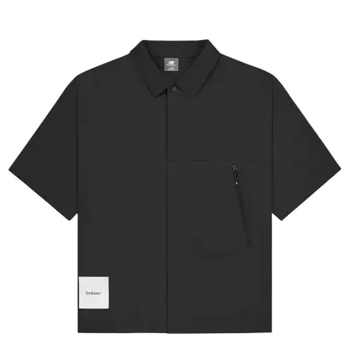 New Balance NB Grey SS25 Shirt Unisex Black