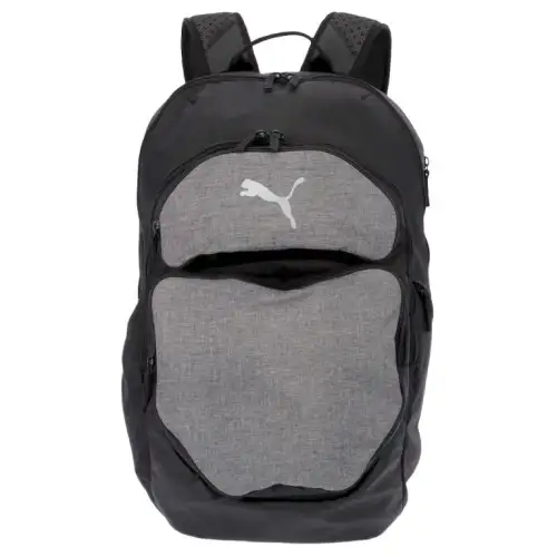PUMA Polyester Backpack Unisex Black & Medium Gray