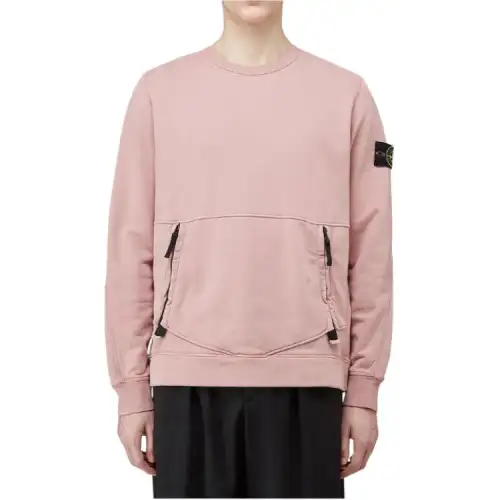 STONE ISLAND Sweatshirt Men's Pink