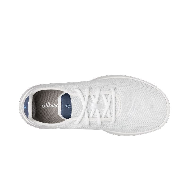Allbirds Tree Runner Abrasion Resistant Abrasion Resistant Low top Casual Running Shoes Men’s White