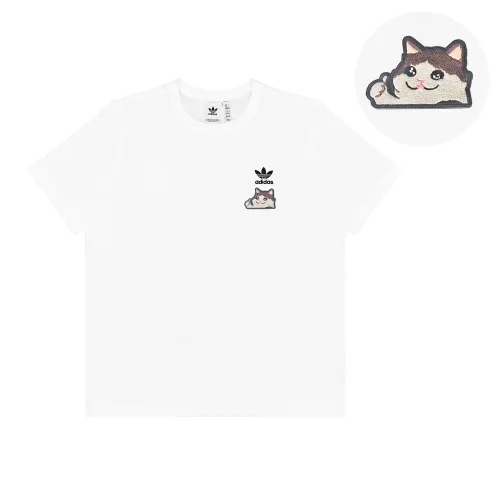 Adidas Originals T Shirt Unisex White