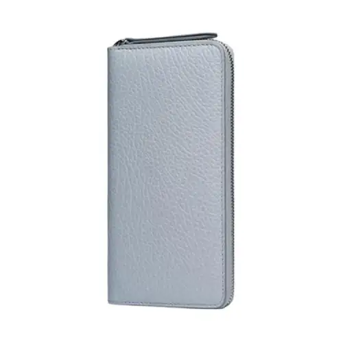 Maison Margiela Calfskin Wallet Women's Light Blue
