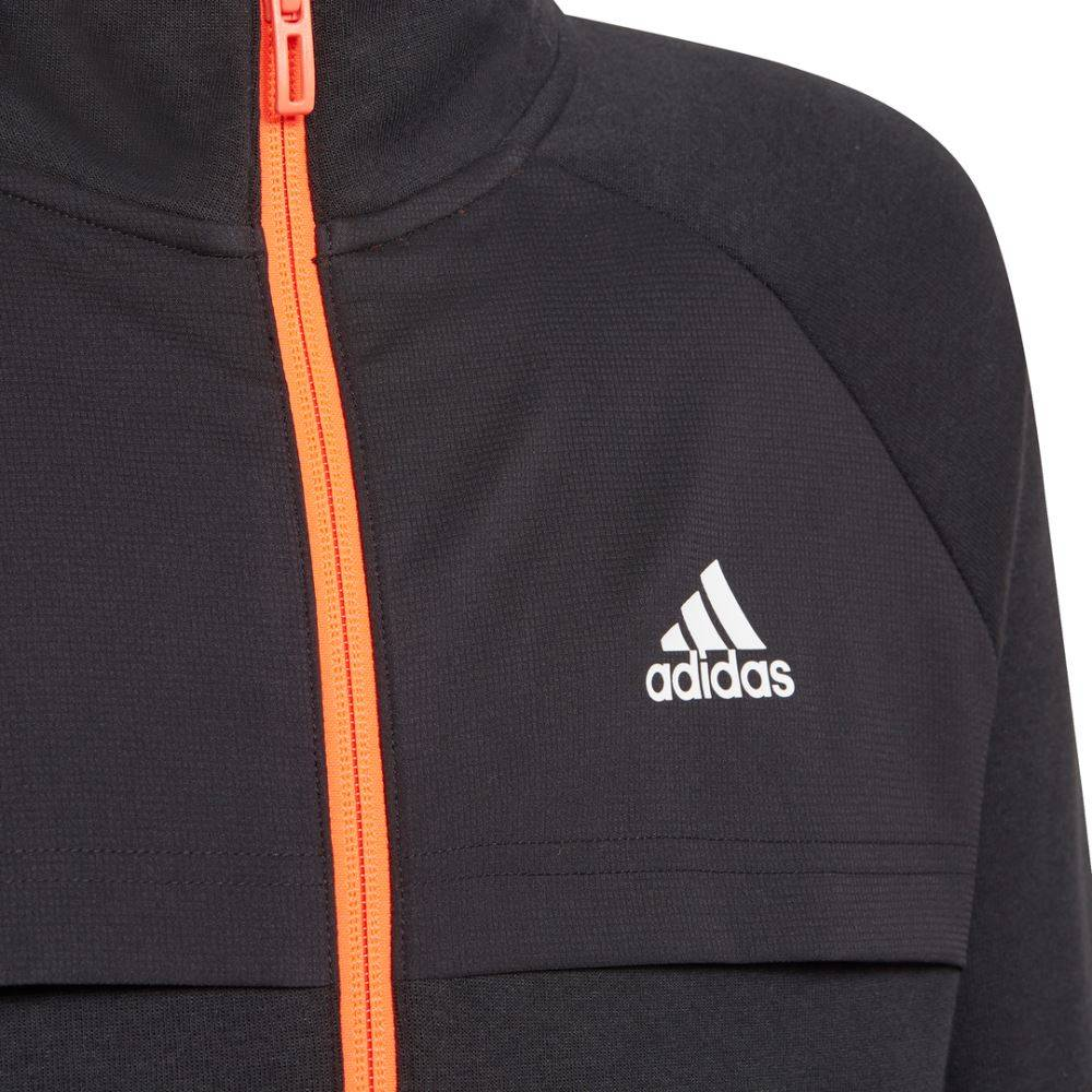 Мужская куртка adidas Logo (черная) — фото 3