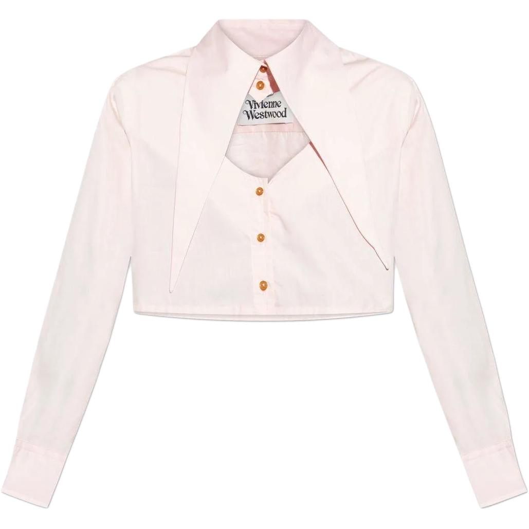 Женская рубашка Vivienne Westwood SS25 (розовая)
