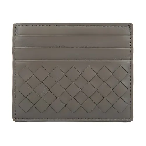 Bottega Veneta Card Holder Card Holder Sheepskin Regular Unisex Gray