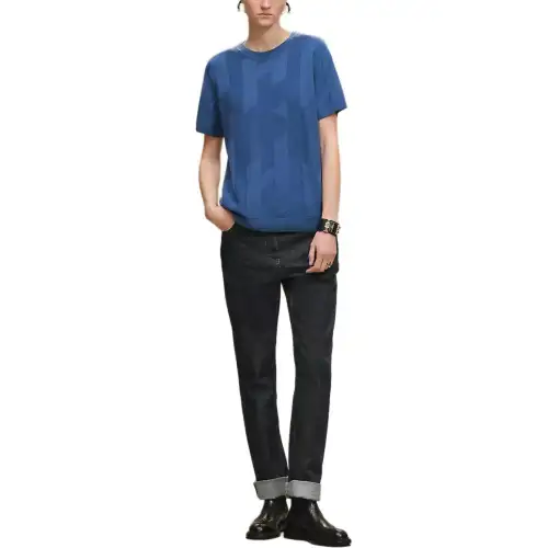 HERMES FW25 Sweater Women's Blue