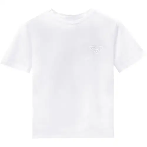 PRADA T Shirts Men's White Crew Neck