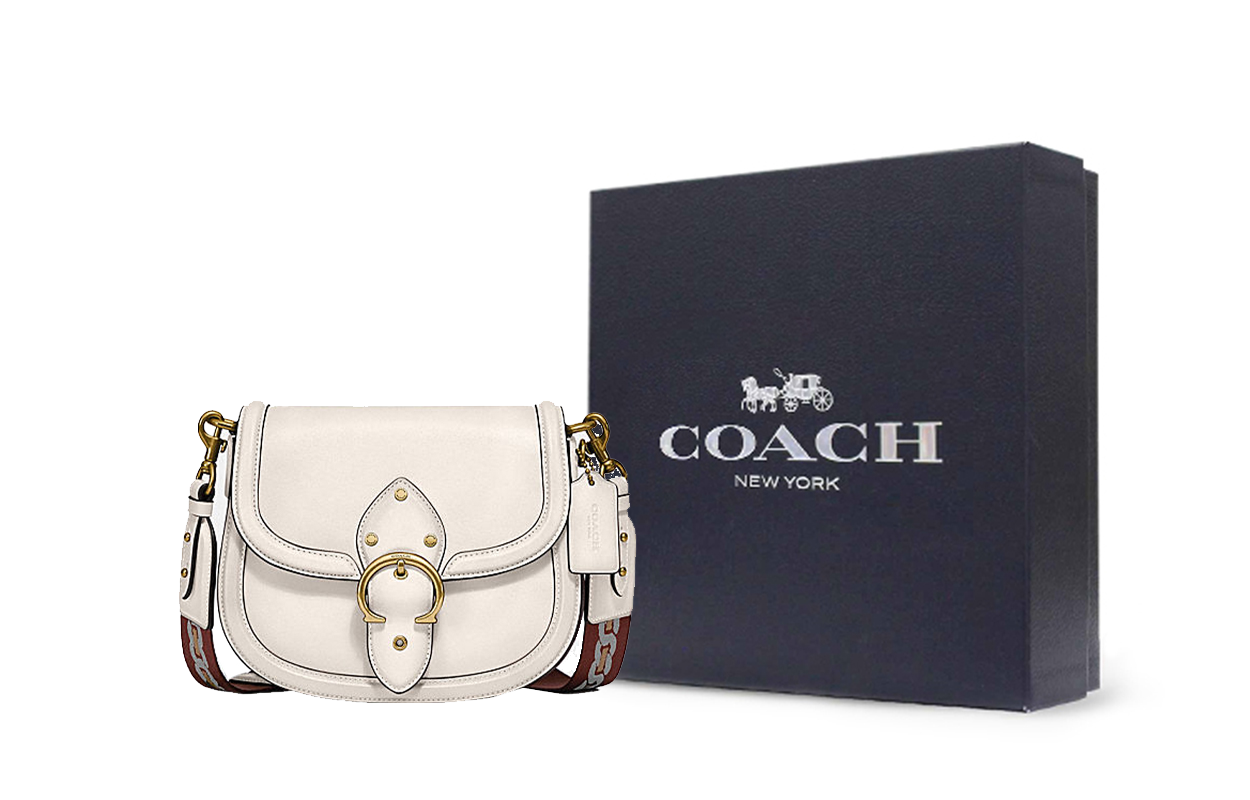 Женская сумка COACH Beat 23 (слоновая кость) — фото 5