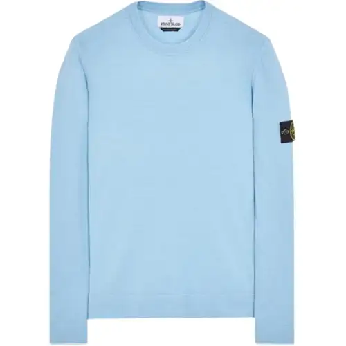 STONE ISLAND Sweater Men's Sky Blue
