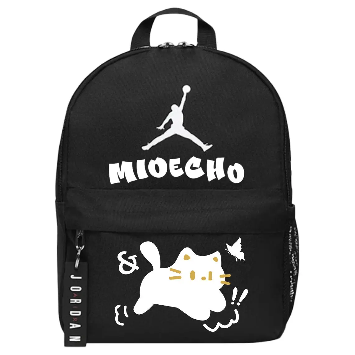 Jordan Polyester Backpack Unisex Black