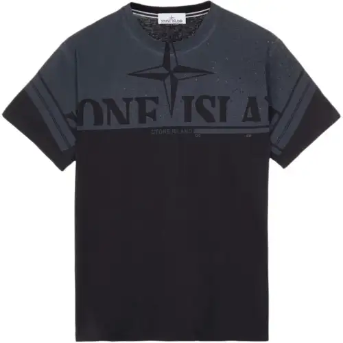 STONE ISLAND T Shirt Men's Black