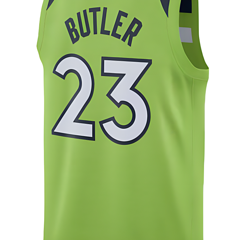 Мужская майка Nike NBA Minnesota Butler #23 (зеленая) — фото 4