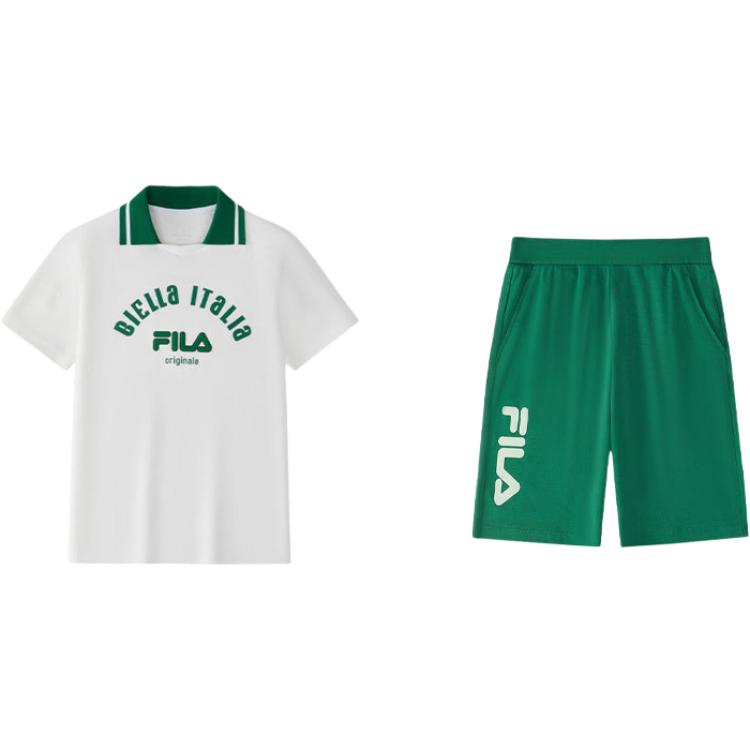 Спортивный костюм Fila Kids Set (белый)