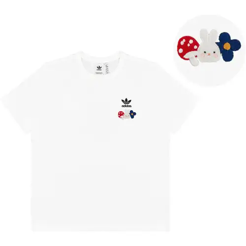 Adidas Originals T Shirt Unisex White