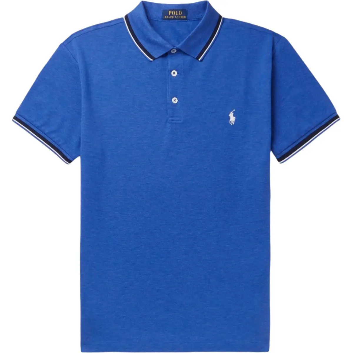 Polo Ralph Lauren Polo Shirt Custom Slim Fit Men's Blue