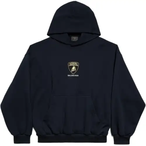 Balenciaga x AUTOMOBILI LAMBORGHINI Sweatshirt Regular Fit Men's Black