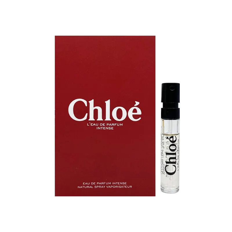 Chloe, wooden amber perfume sample contains rose, 1.2 ml, 5 ml, 5 ml, 5 ml, 5 ml, 5 ml