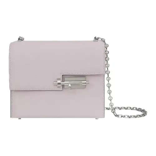 HERMES Verrou Mysore Goat Skin Verrou Bag, Crossbody Bag, Shoulder Bag Regular Women's Light Pink
