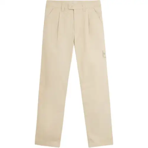 STONE ISLAND Logo Patch Straight Leg Trousers