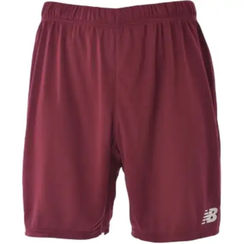 New Balance Casual Shorts Men's Total Crimson Color