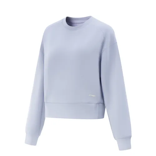Li Ning Fitness Series Sweatshirt Women's Frost Blue