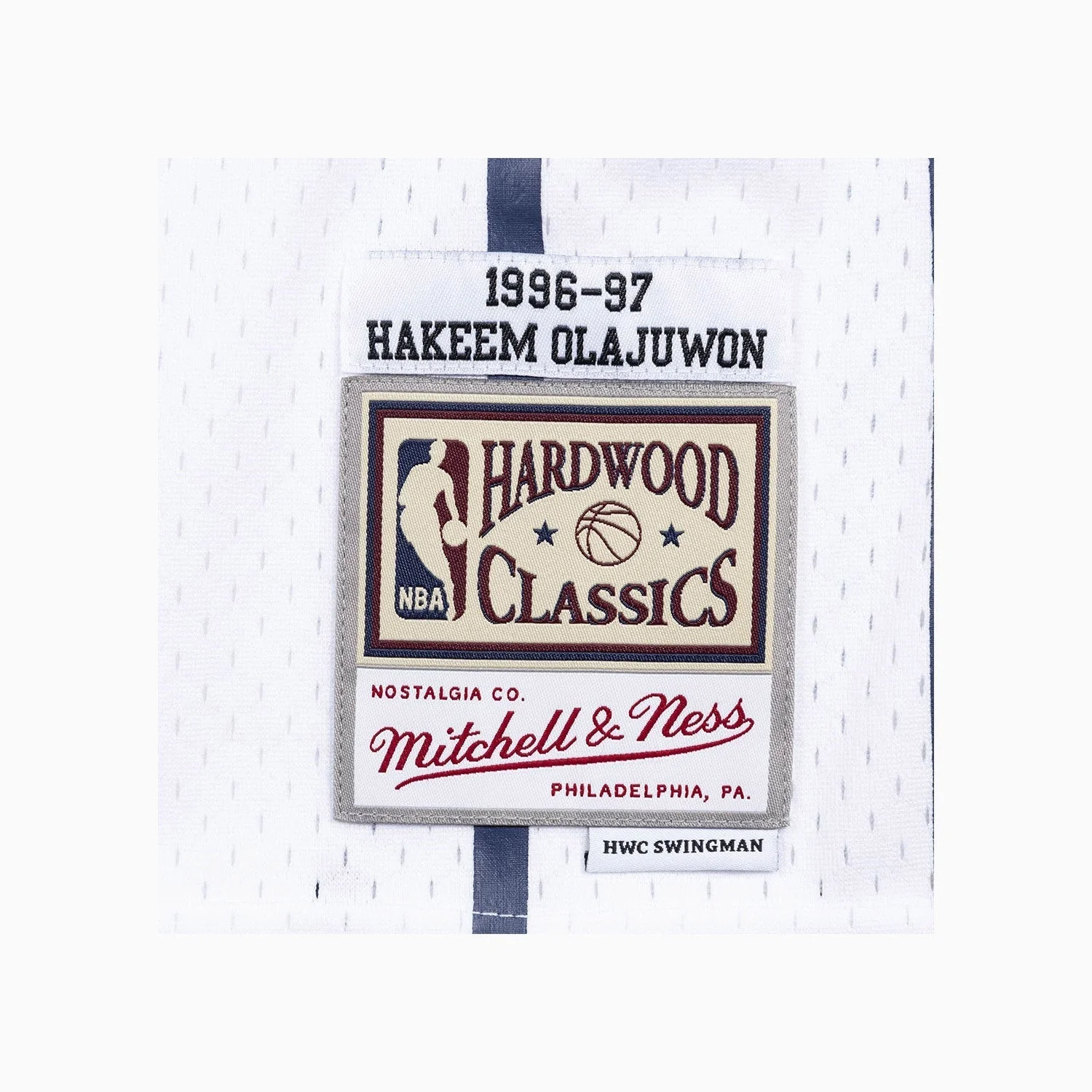 Mitchell & Ness Houston Rockets 1996 97 Hakeem Olajuwon Swingman Jersey