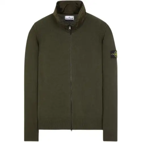 STONE ISLAND Knitwear Men's Olive Green