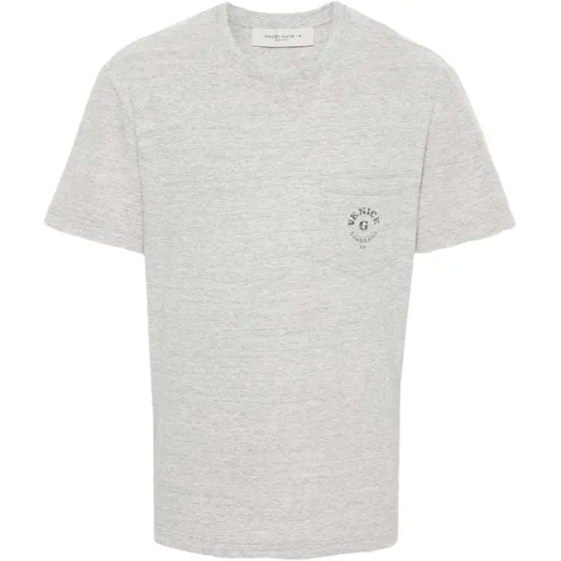 Golden Goose Logo Printed Crewneck T-Shirt