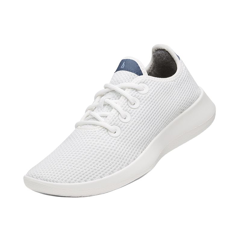 Allbirds Tree Runner Abrasion Resistant Abrasion Resistant Low top Casual Running Shoes Men’s White