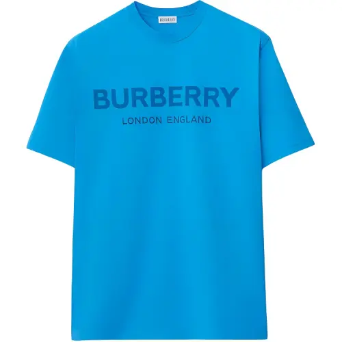 Burberry T Shirt Men's Cerulean