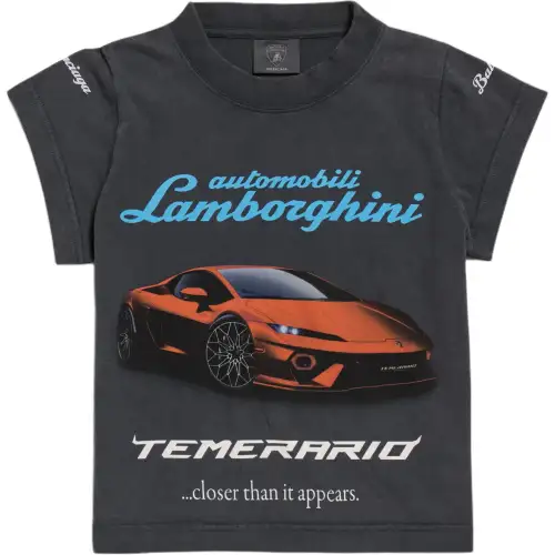 Balenciaga X Automobili Lamborghini Shrunk T Shirt