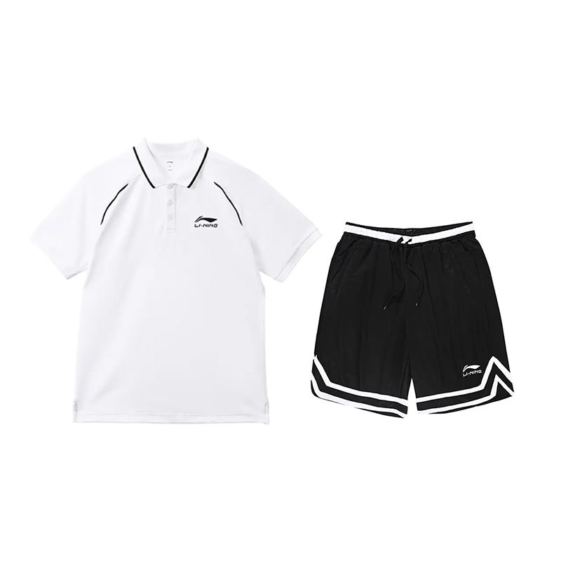 Li Ning Casual Sportswear Unisex White Black